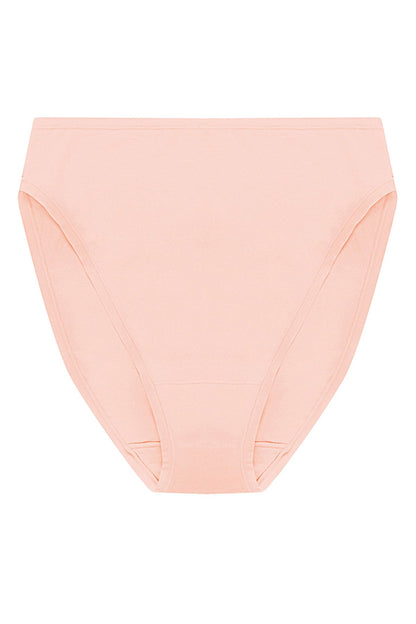 Bliss Bare Cotton High Cut Brief Seashell Natori