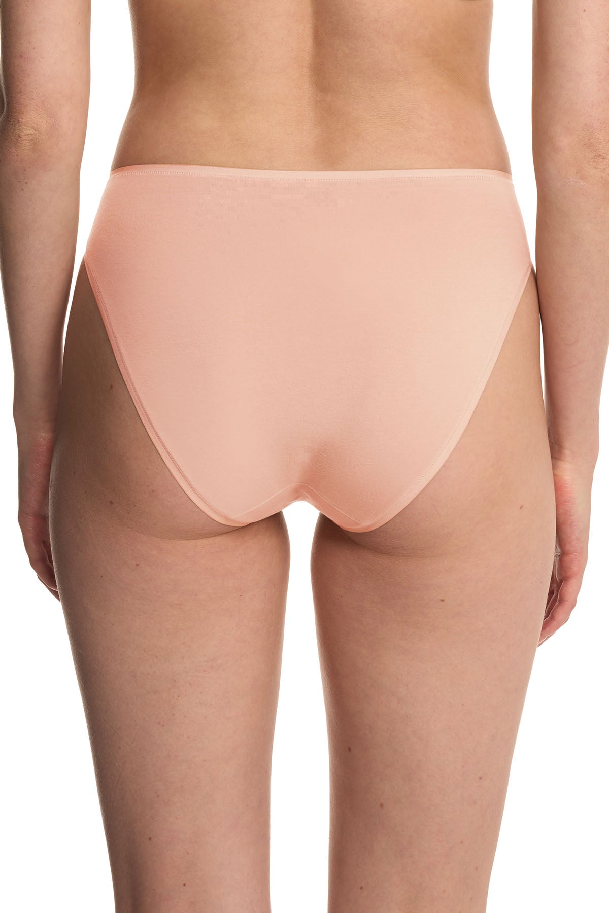 Bliss Bare Cotton High Cut Brief Seashell Natori
