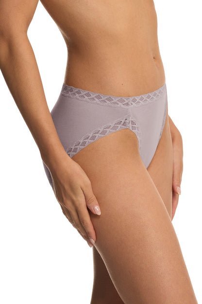 Bliss French Cut Brief Silver Peony Natori