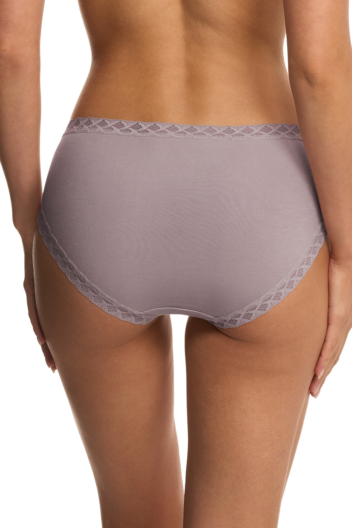 Bliss French Cut Brief Silver Peony Natori