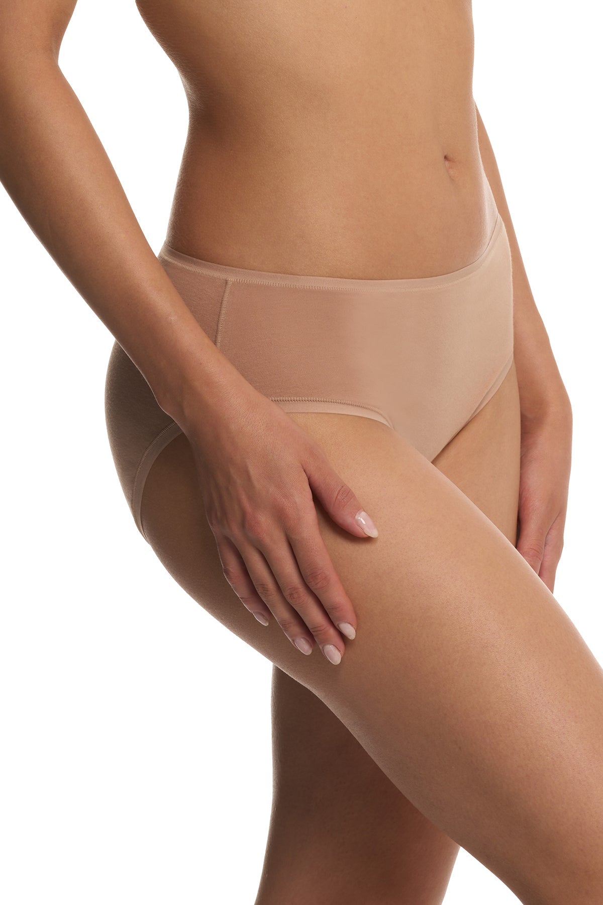 Bliss Bare Cotton Hipster Buff Natori
