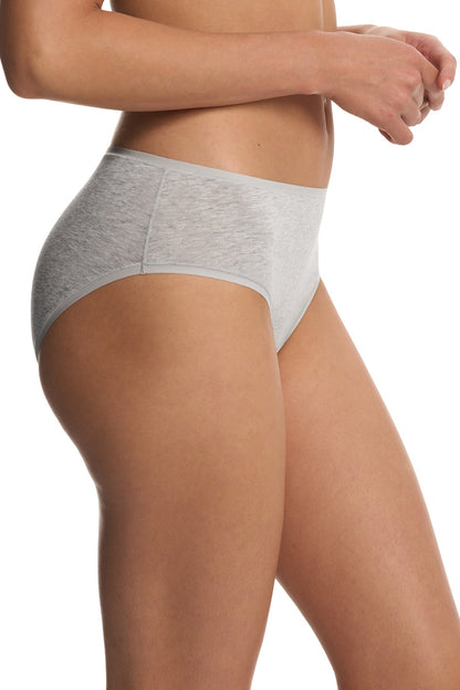 Bliss Bare Cotton Hipster Lt Grey Heather Natori