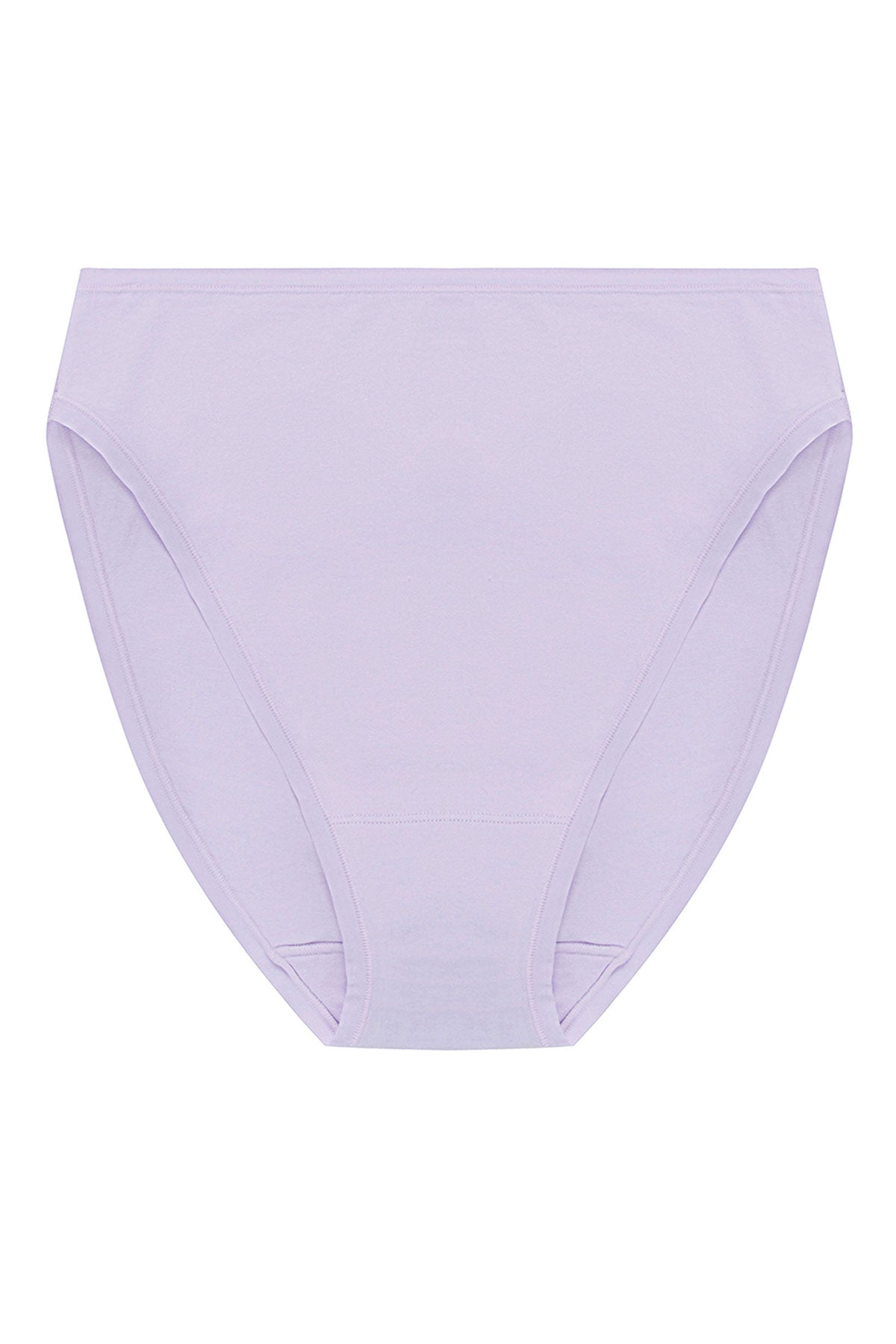 Bliss Bare Cotton High Cut Brief Purple Pearl Natori