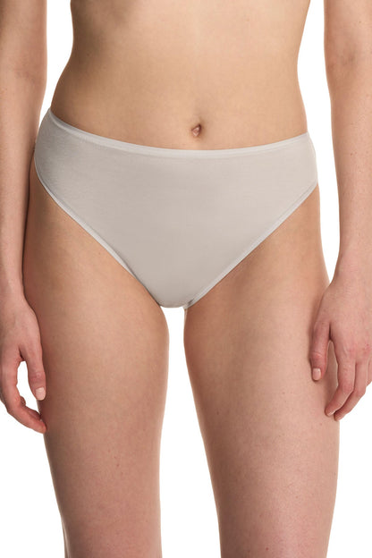 Bliss Bare Cotton High Cut Brief Linen Natori