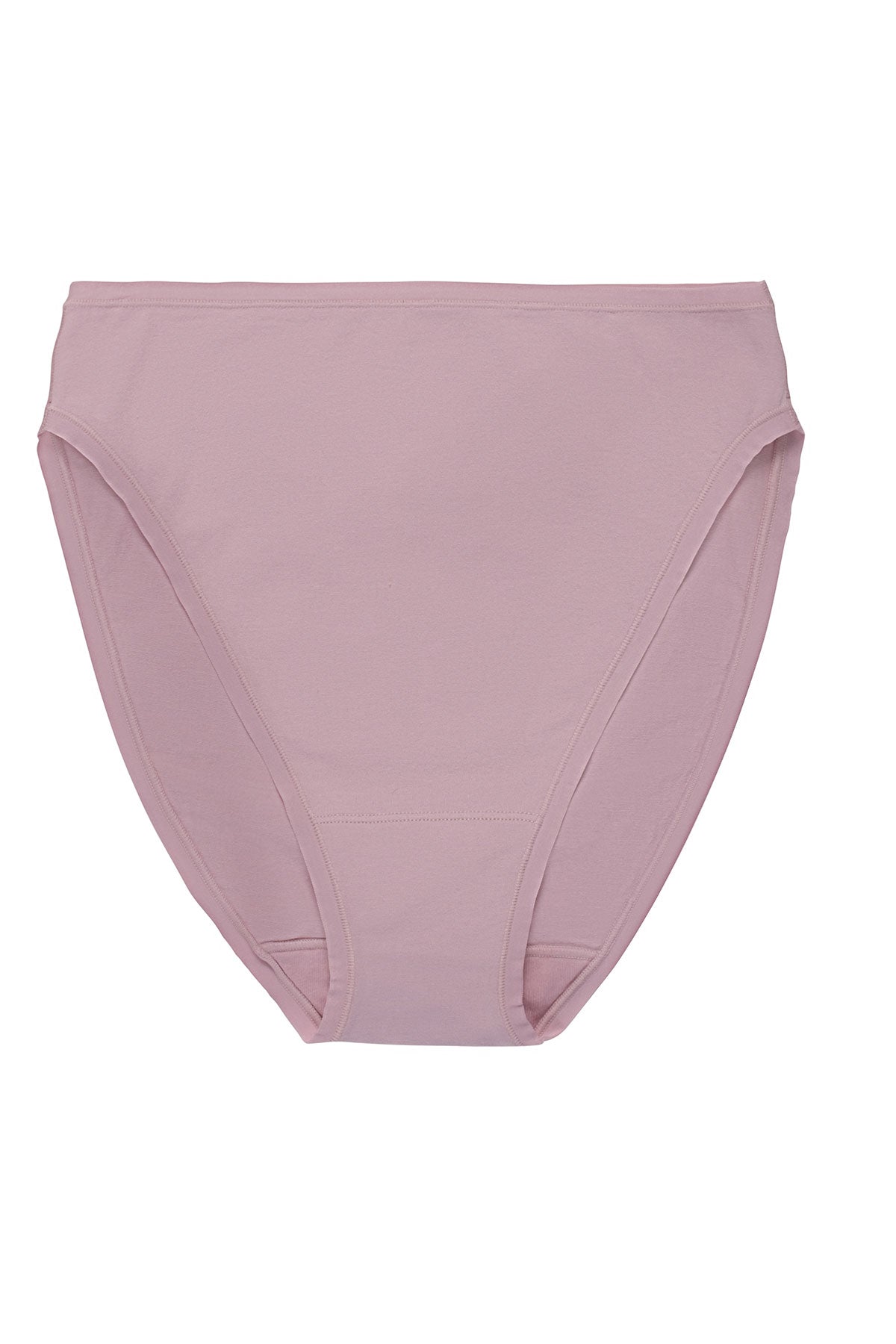 Bliss Bare Cotton High Cut Brief Rose Mist Natori