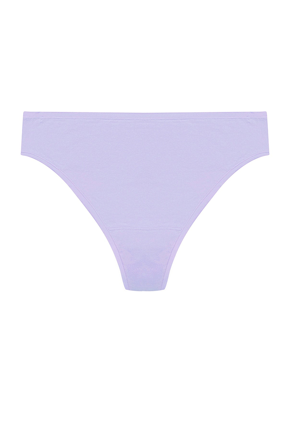 Bliss Bare Cotton Thong Purple Pearl Natori