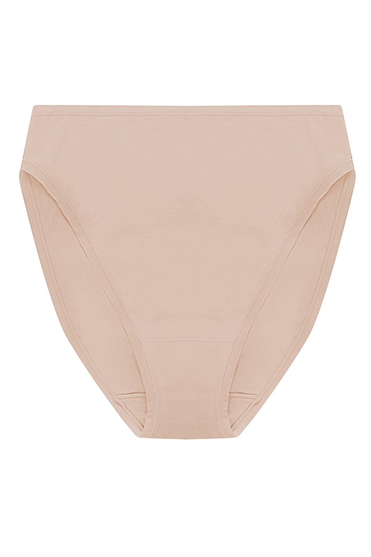Bliss Bare Cotton High Cut Brief Lt. Mocha Natori
