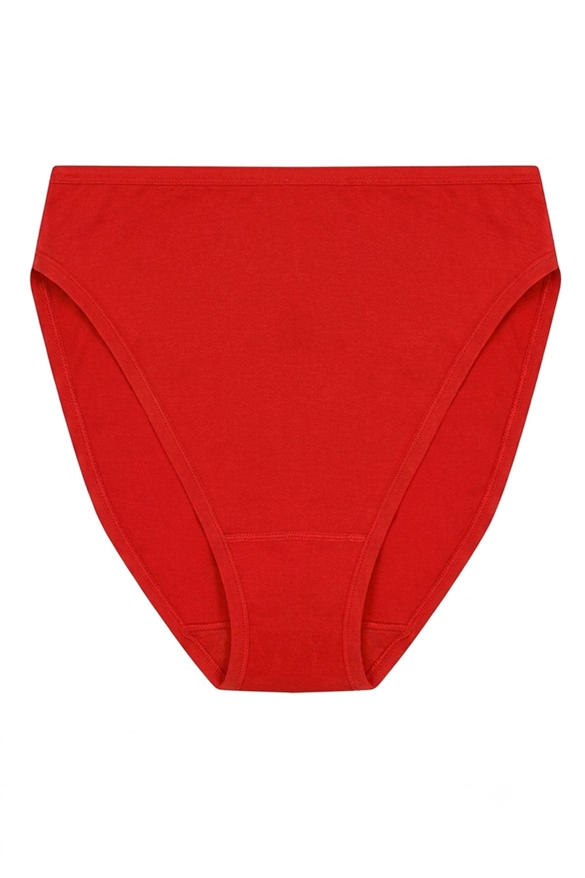 Bliss Bare Cotton High Cut Brief Paprika Natori
