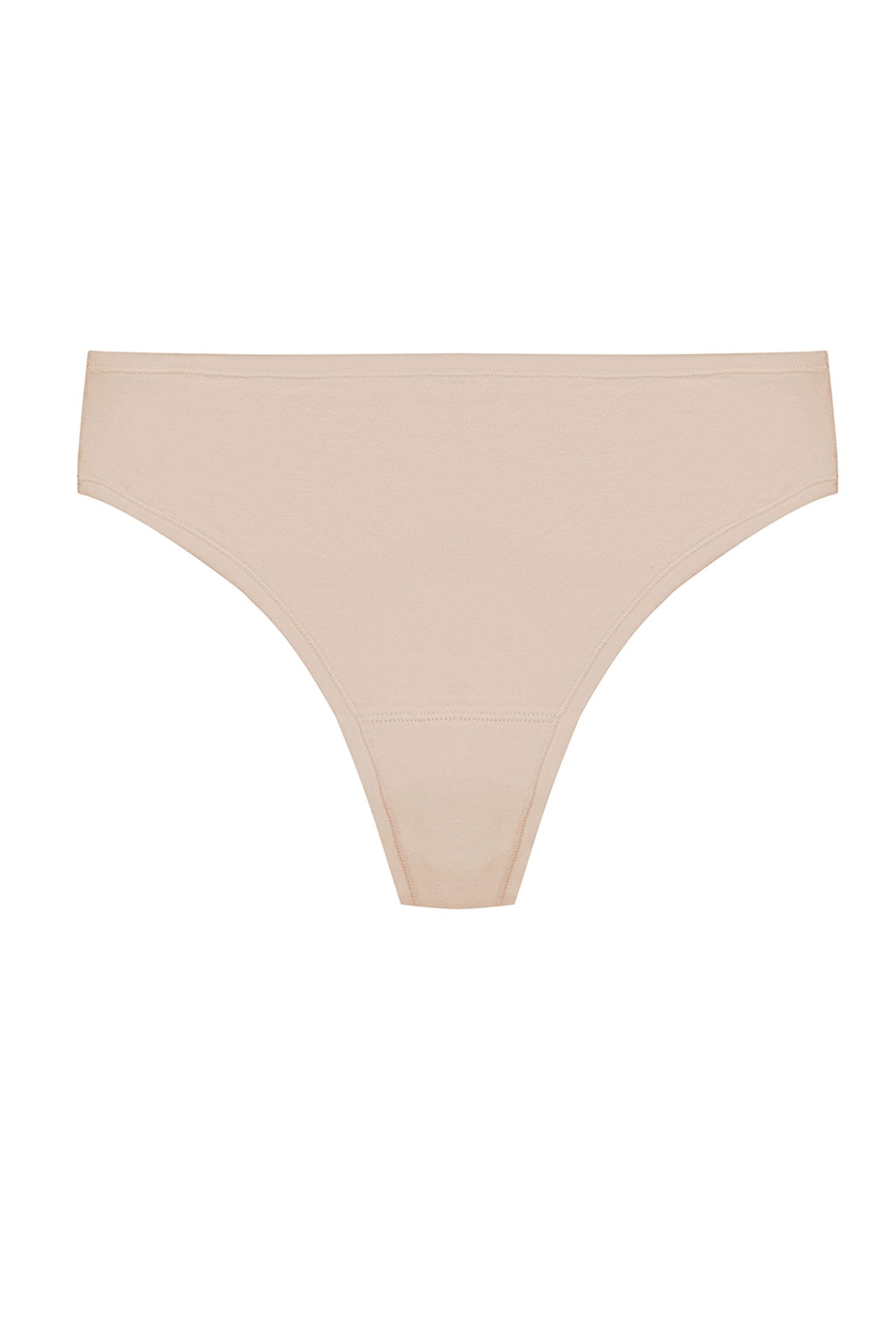 Bliss Bare Cotton Thong Lt. Mocha Natori