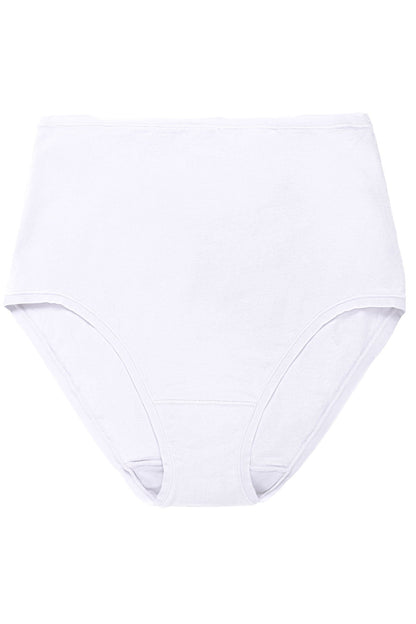 Bliss Bare Cotton High Waist Brief White Natori