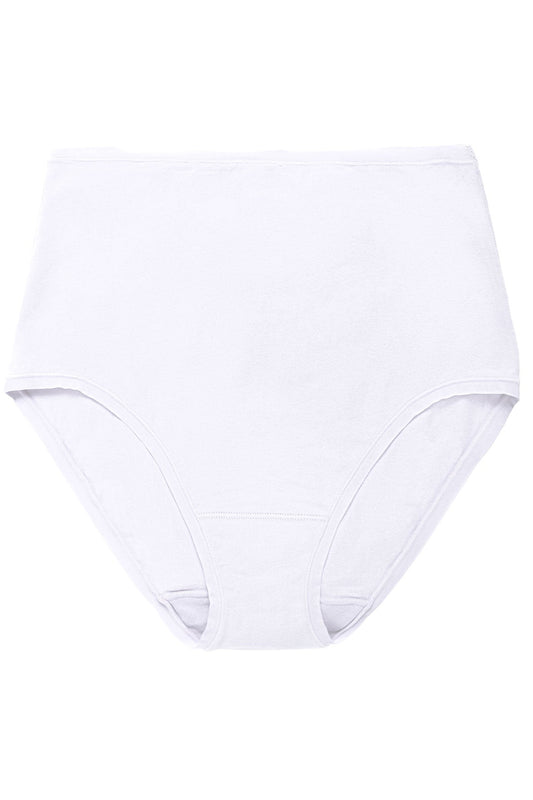 Bliss Bare Cotton High Waist Brief White Natori