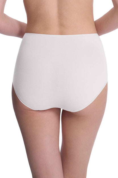 Bliss Bare Cotton High Waist Brief White Natori