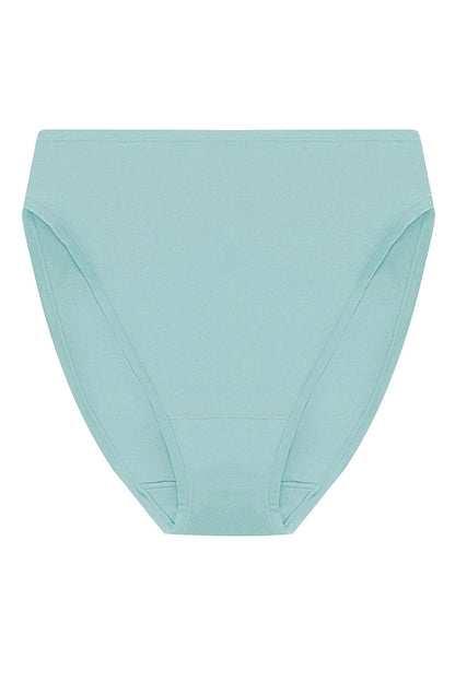 Bliss Bare Cotton High Cut Brief Succulent Natori