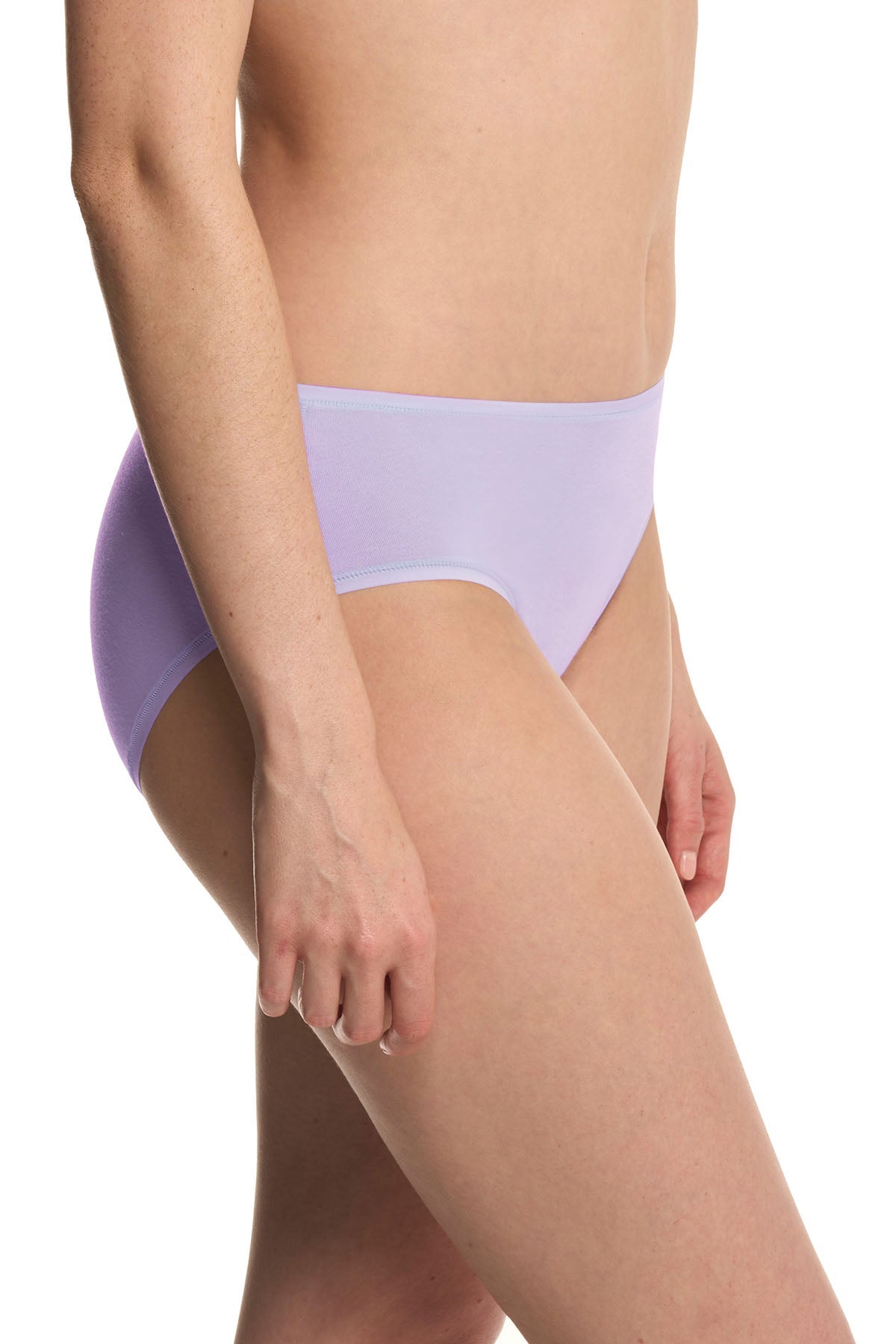 Bliss Bare Cotton Hipster Purple Pearl Natori