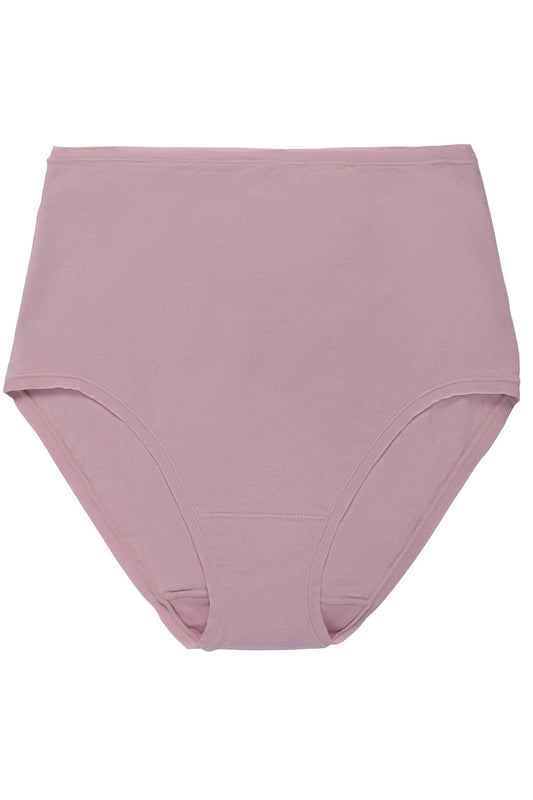Bliss Bare Cotton High Waist Brief Rose Mist Natori