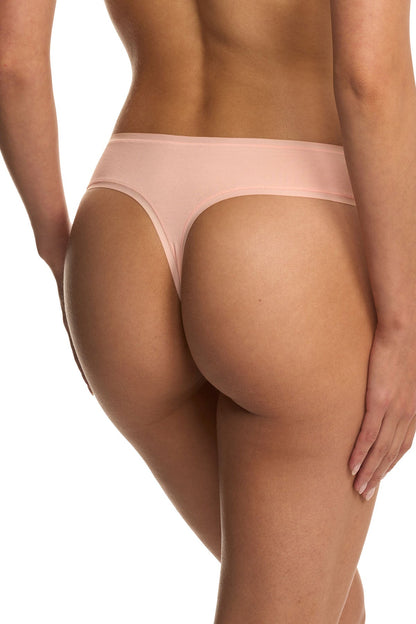 Bliss Bare Cotton Thong Seashell Natori