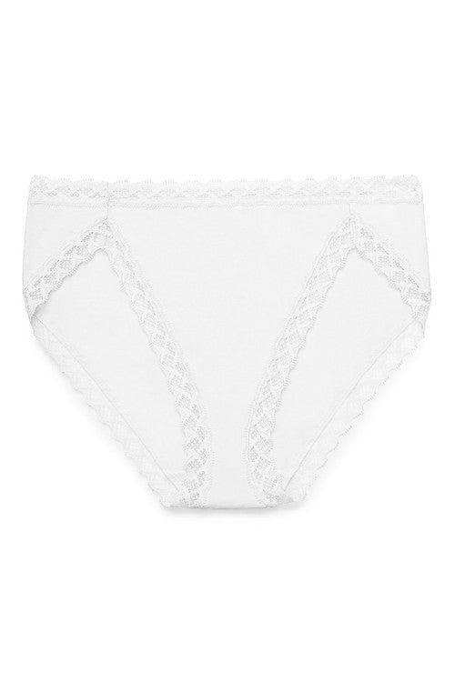 Buy Bliss French Cut Brief in White Online White Natori