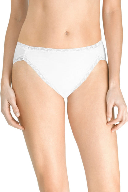 Buy Bliss French Cut Brief in White Online White Natori