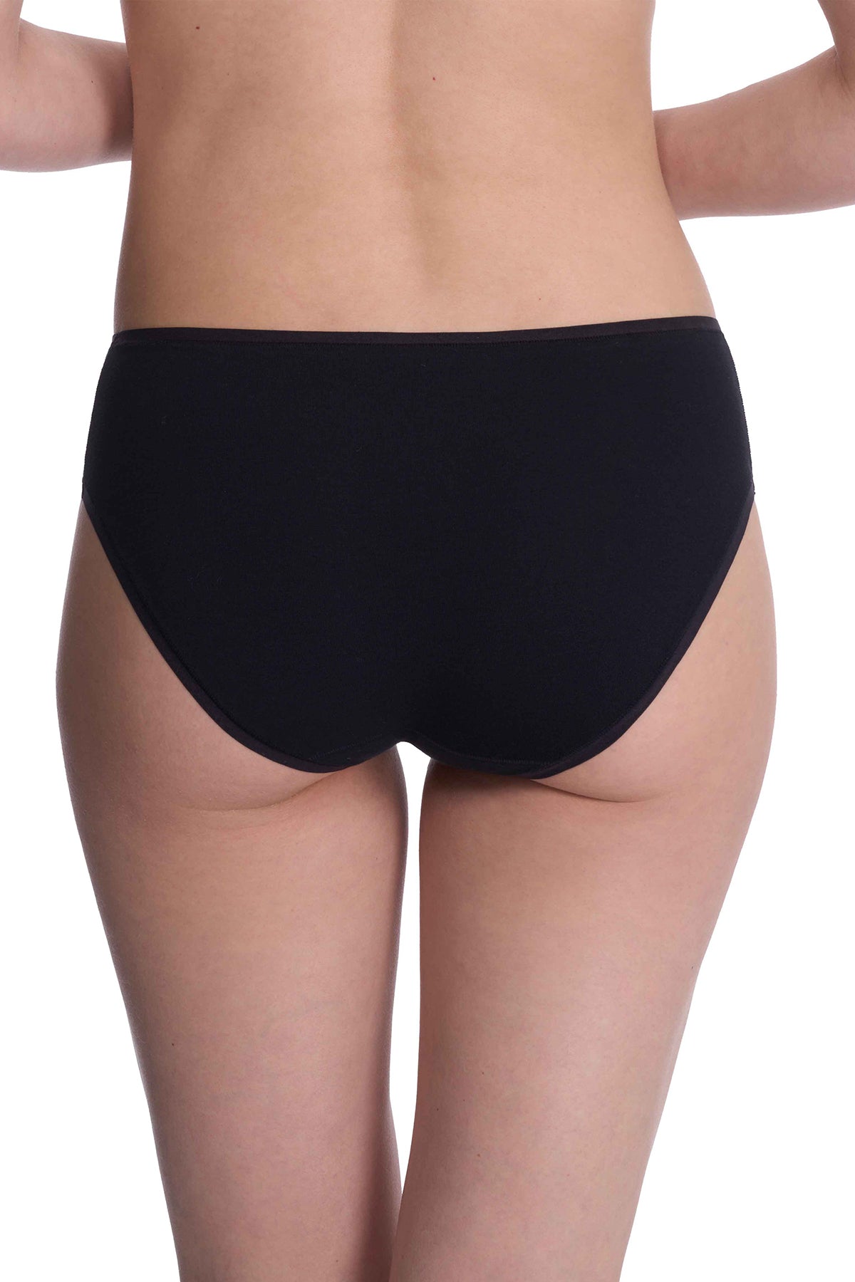 Bliss Bare Cotton Hipster Black Natori