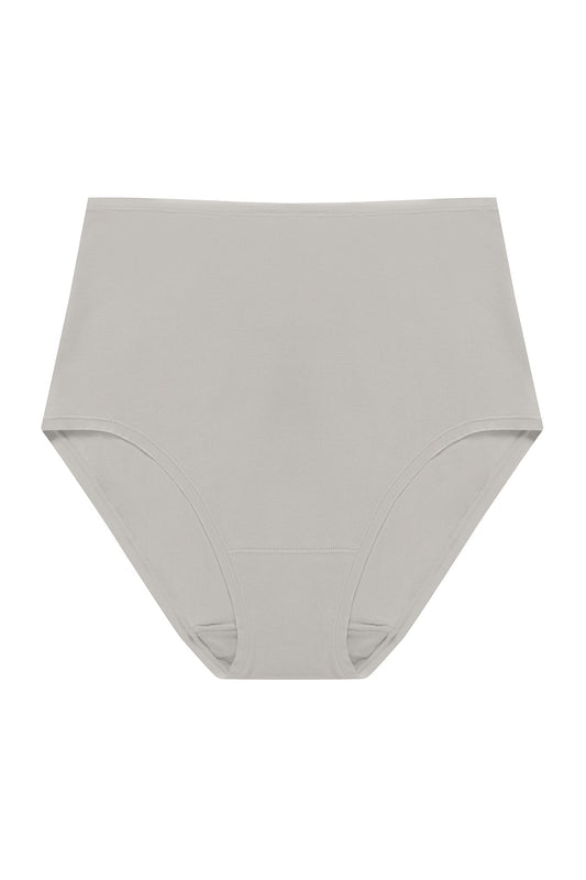 Bliss Bare Cotton High Waist Brief Smoky Natori