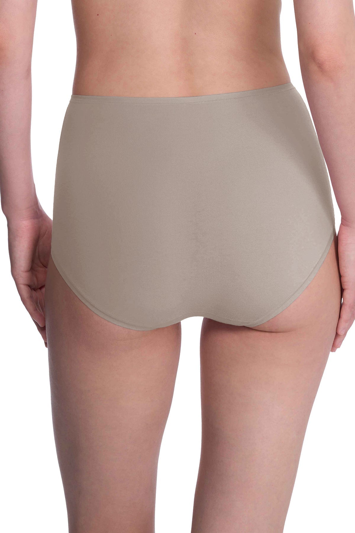 Bliss Bare Cotton High Waist Brief Smoky Natori