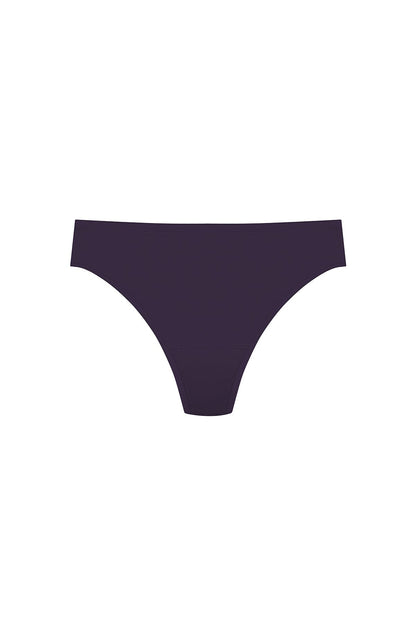 Bliss Bare Cotton Thong Purple Dusk Natori