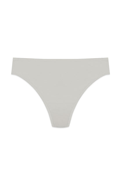 Bliss Bare Cotton Thong Smoky Natori
