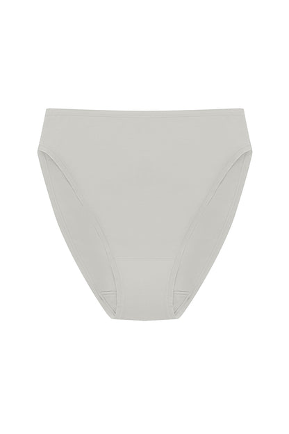 Bliss Bare Cotton High Cut Brief Smoky Natori