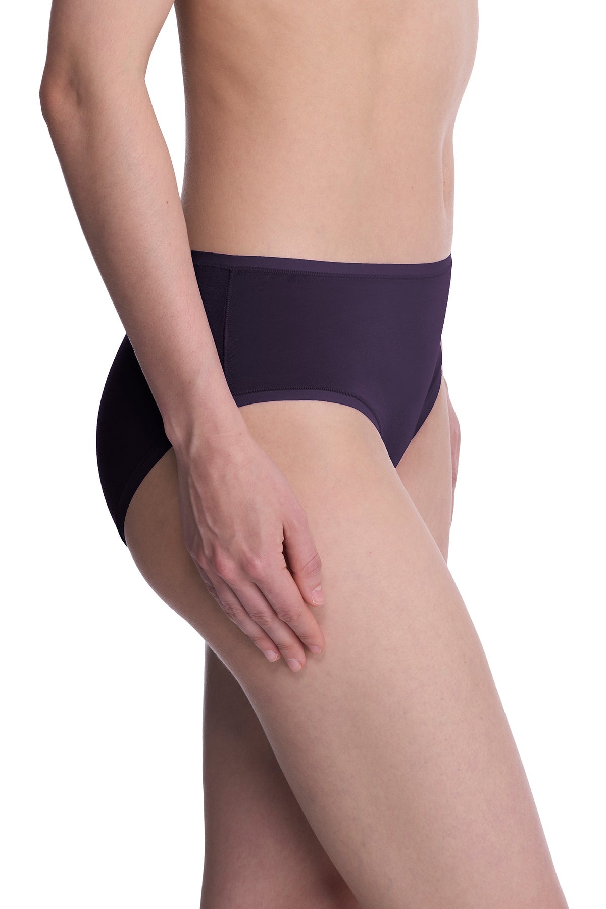 Bliss Bare Cotton Hipster Purple Dusk Natori