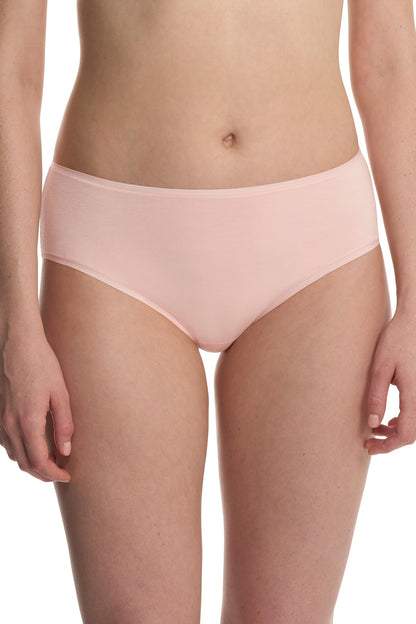 Bliss Bare Cotton Hipster Peach Whip Natori