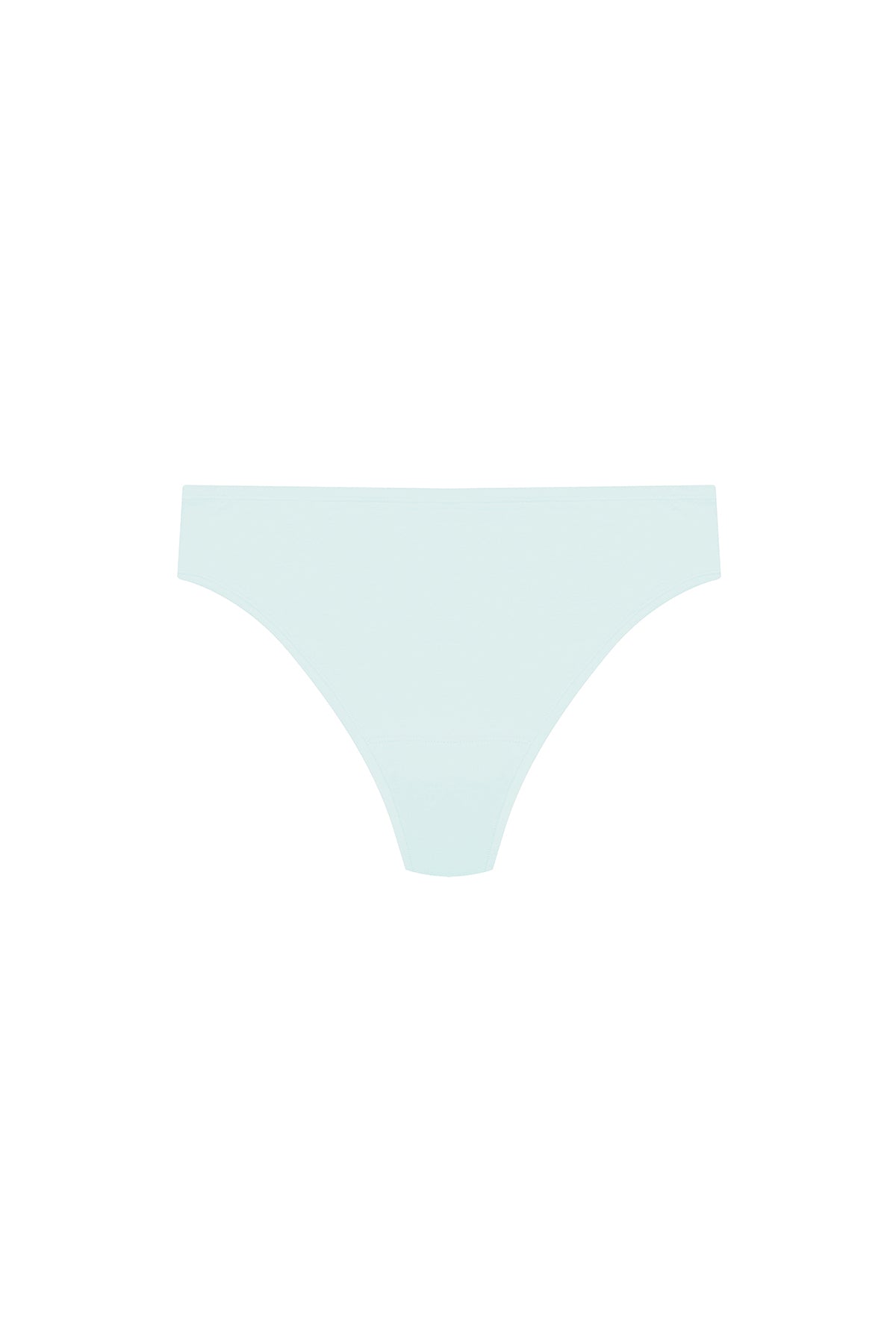 Bliss Bare Cotton Thong Cloud Green Natori