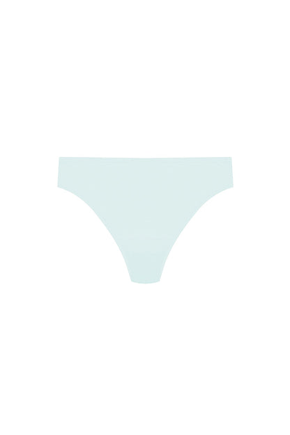 Bliss Bare Cotton Thong Cloud Green Natori
