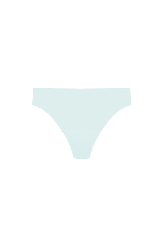 Bliss Bare Cotton Thong Cloud Green Natori
