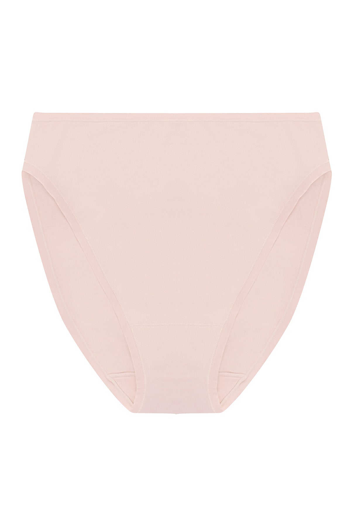 Bliss Bare Cotton High Cut Brief Peach Whip Natori