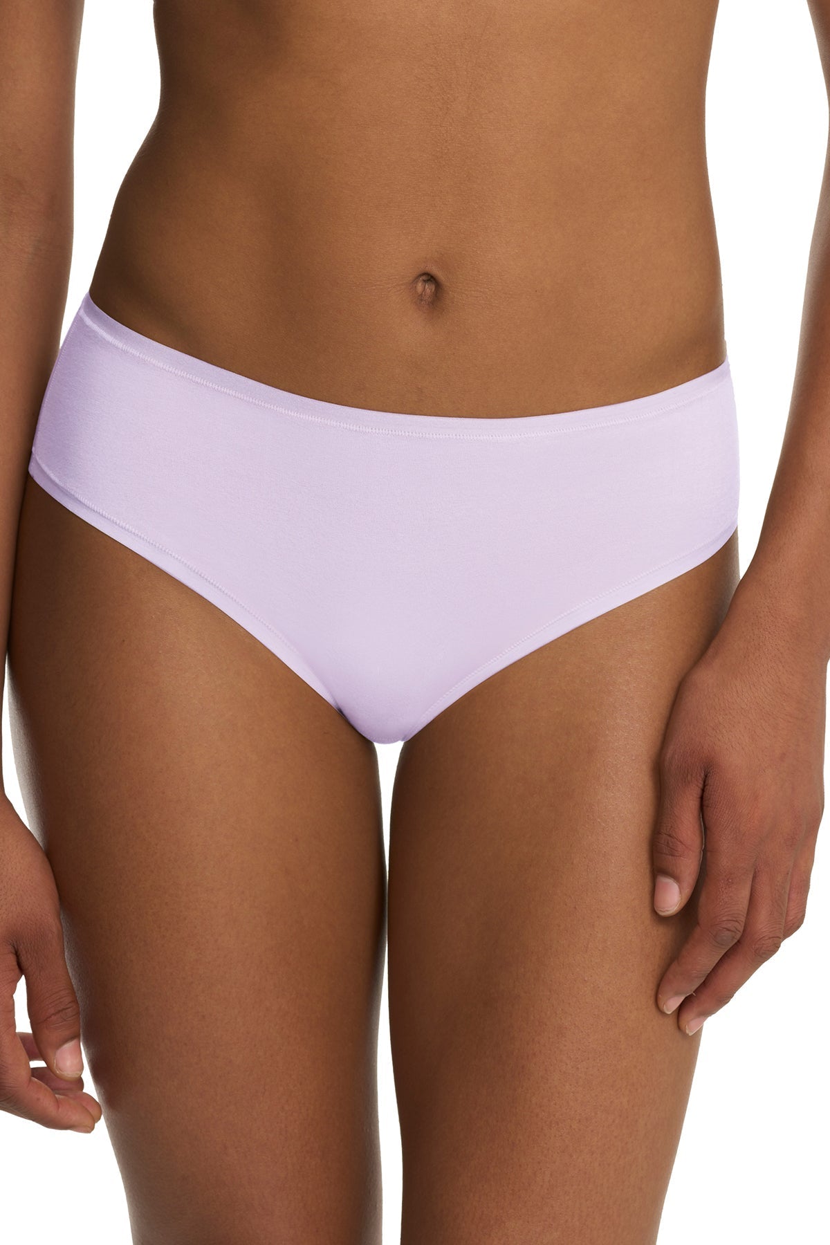 Bliss Bare Cotton Hipster 3-Pack Cloud Green/Pale Purple/Café Natori