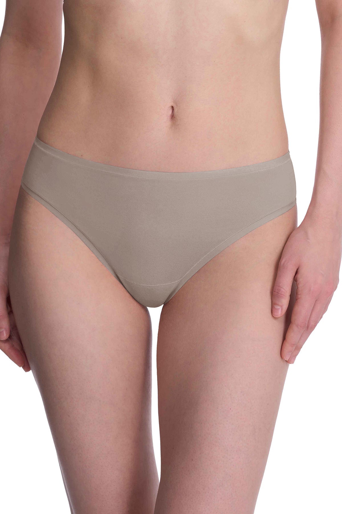 Bliss Bare Cotton Thong 3-Pack Purple Dusk/Smoky/Dk Red Natori
