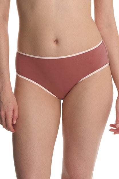 Bliss Bare Cotton Hipster 3-Pack Peach Whip/Nostalgia Rose/Buff Natori