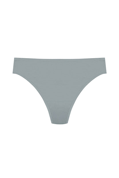 Bliss Bare Cotton Thong Seaglass Natori