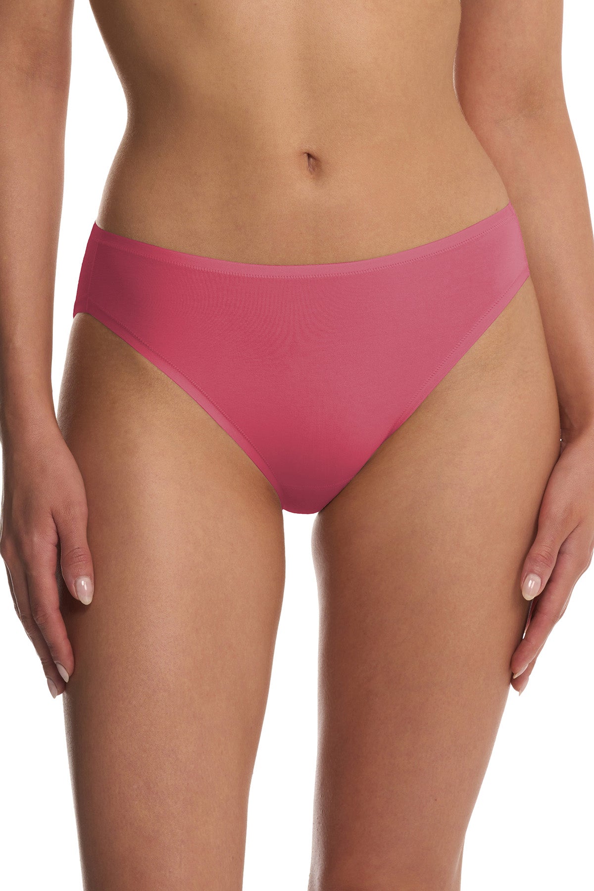 Bliss Bare Cotton Bikini 3-Pack Dark Cobalt/Wild Petal/Vintage Cherry Natori