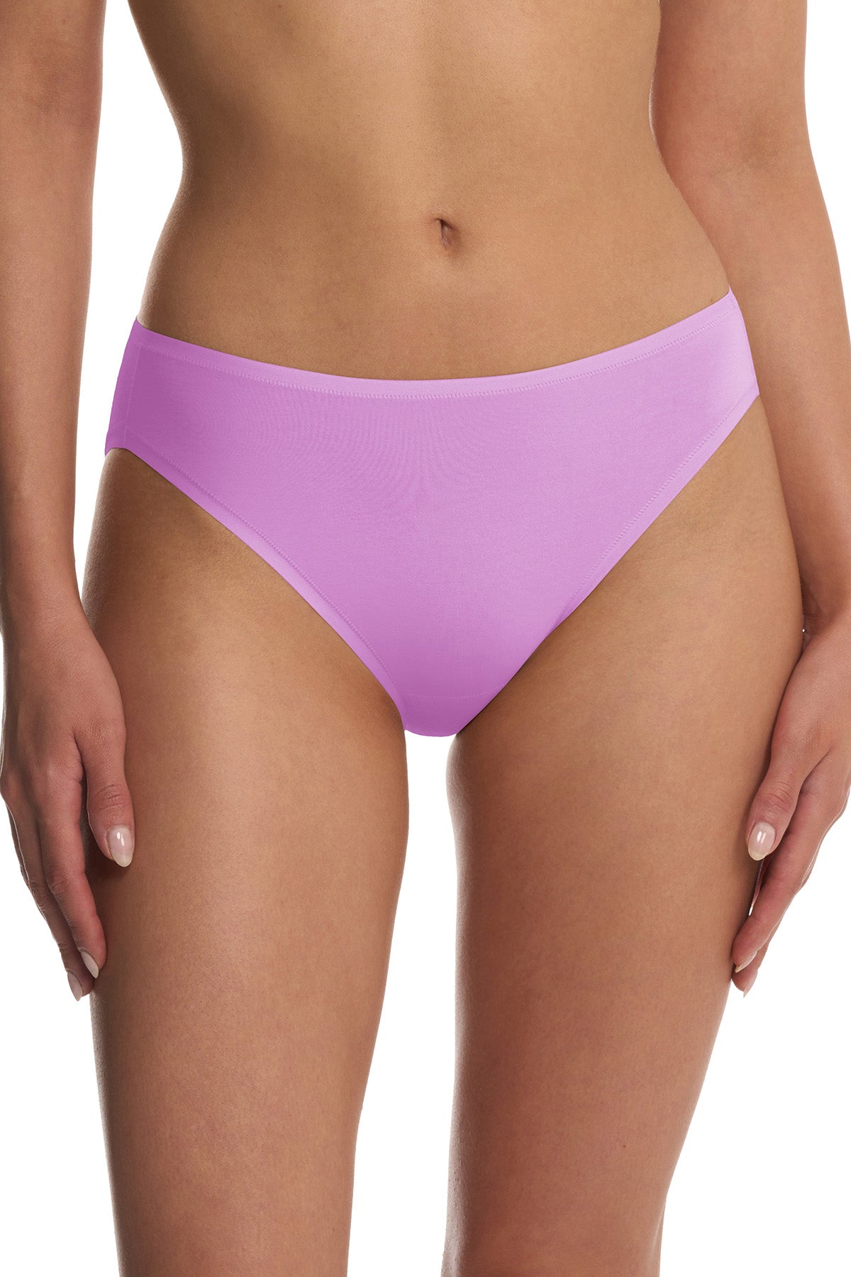 Bliss Bare Cotton Bikini 3-Pack Iced Mint/Wild Petal/Misty Orchid Natori