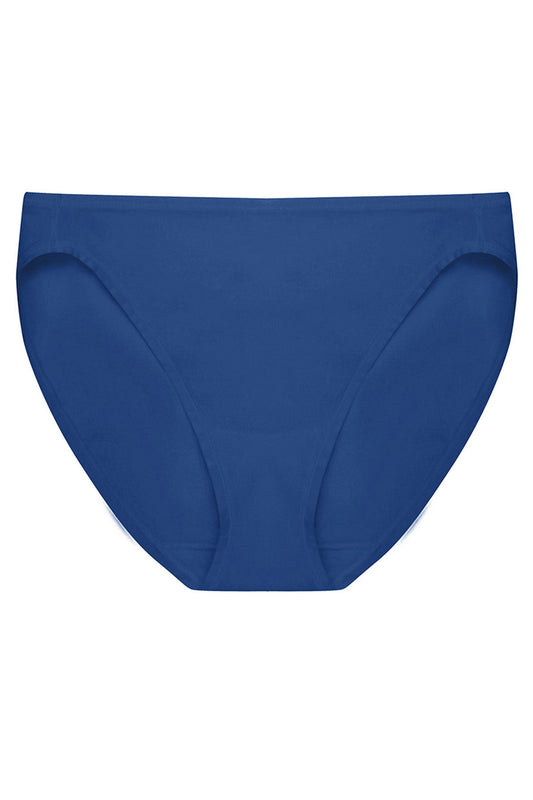 Bliss Bare Cotton Bikini Dark Cobalt Natori