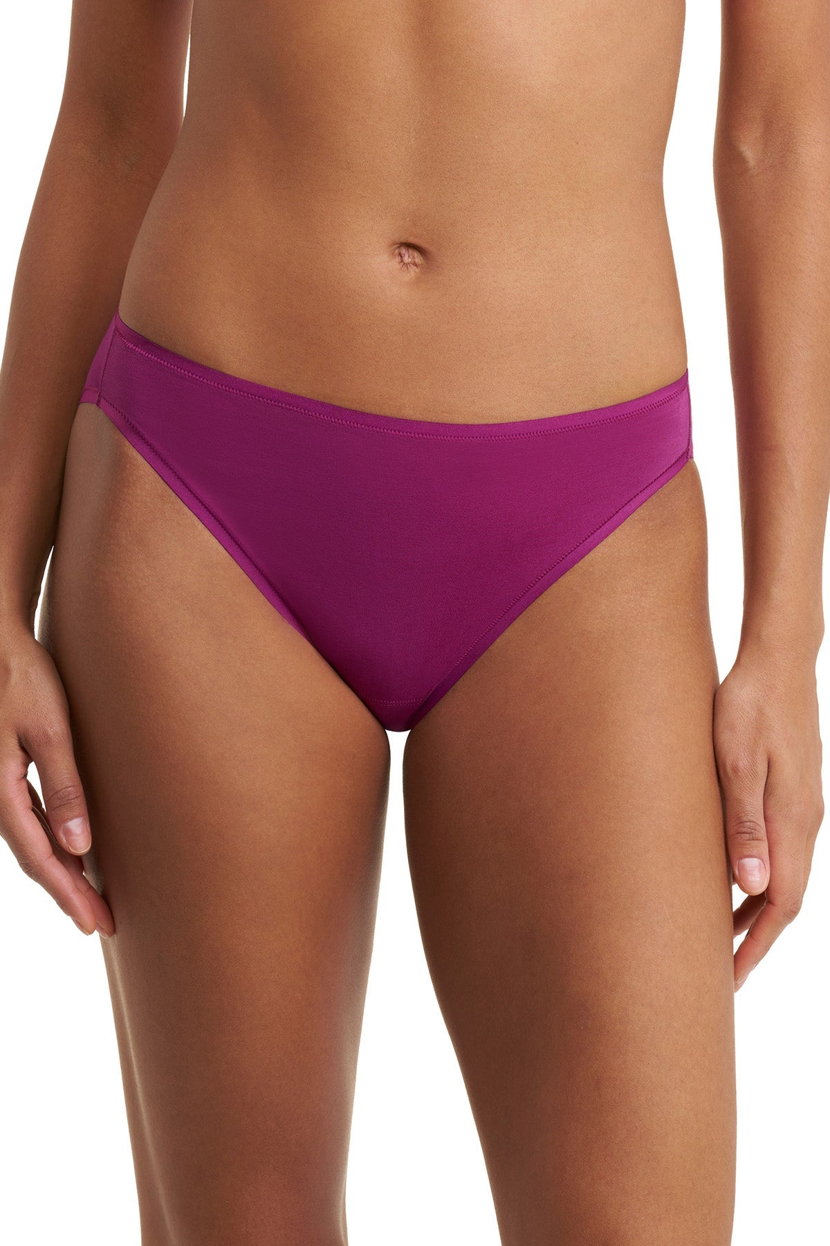 Bliss Bare Cotton Bikini 3-Pack Mad Magenta/Frosty Spruce/Holiday Red Natori