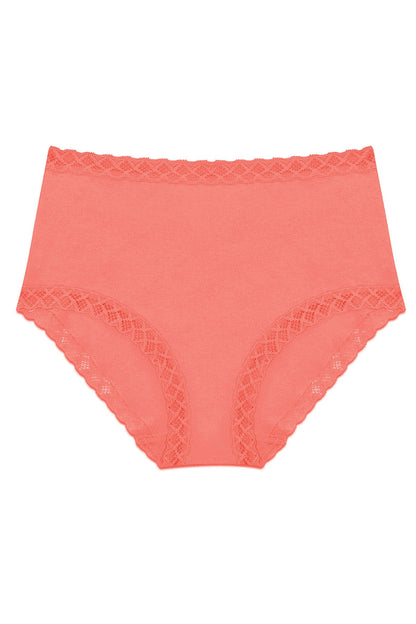 Bliss Full Brief Neon Coral Natori