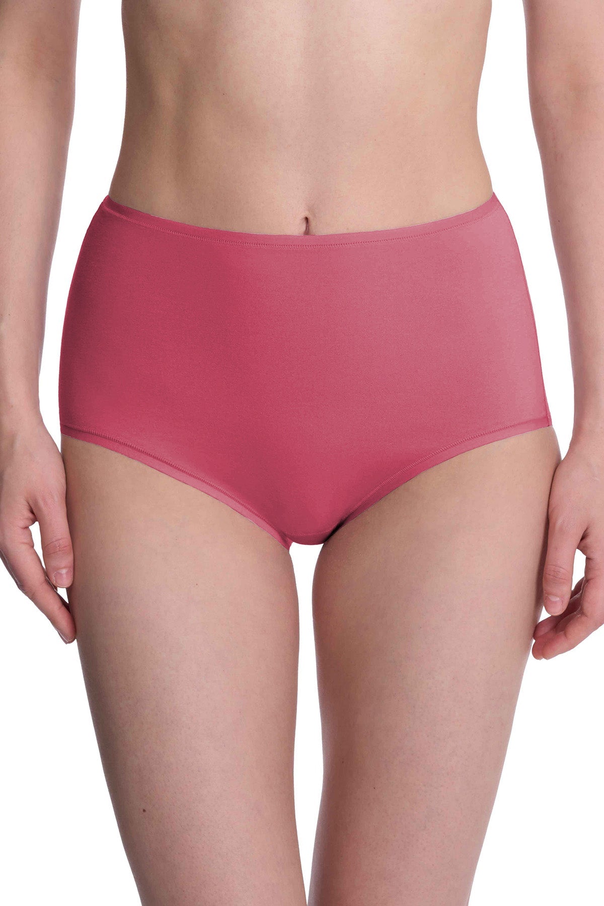 Bliss Bare Cotton High Waist Brief 3-Pack Dark Cobalt/Wild Petal/Vintage Cherry Natori