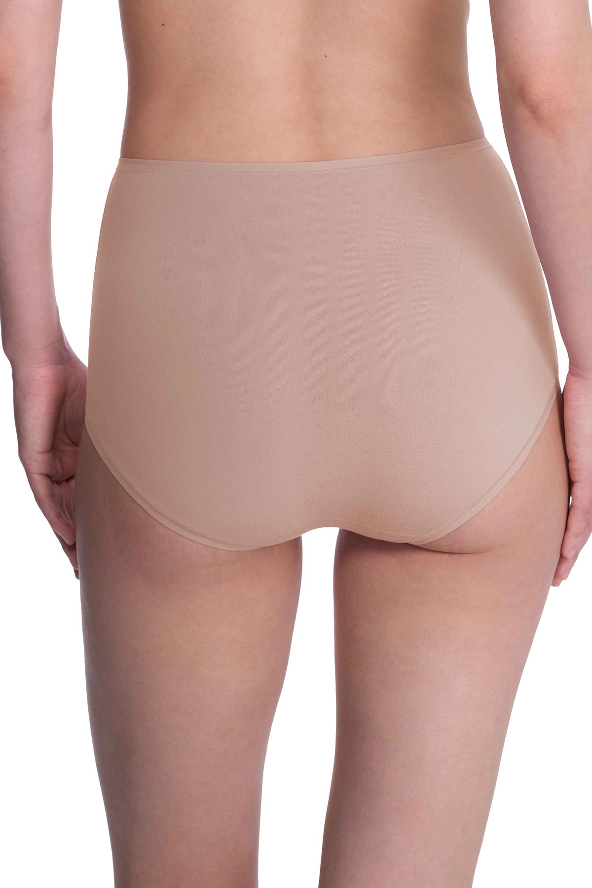 Bliss Bare Cotton High Waist Brief 3-Pack Café Natori