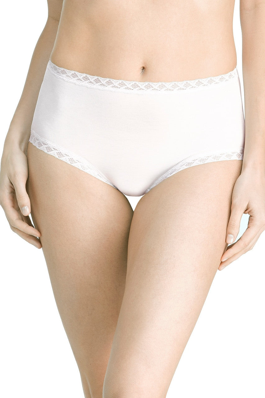 Buy Bliss Full Brief in White Online White Natori