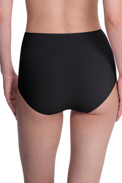 Bliss Bare Cotton High Waist Brief 3-Pack Black/Black/Café Natori