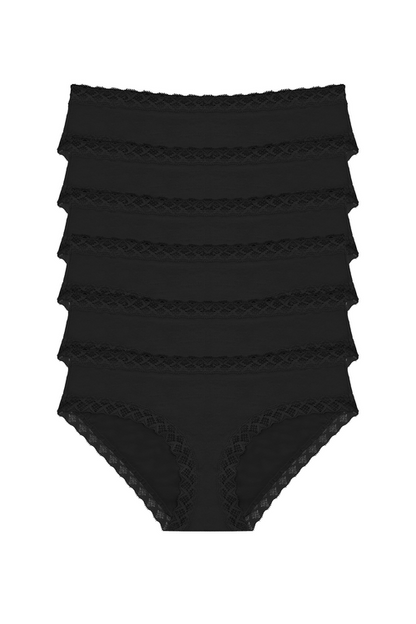 Buy Bliss Girl Brief 6-Pack in Black Online Black Natori