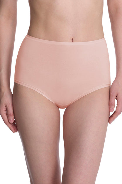 Bliss Bare Cotton High Waist Brief 3-Pack Potpourri/Café/Black Natori