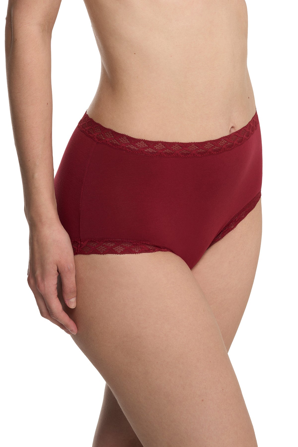 Bliss Full Brief Dk Red Natori